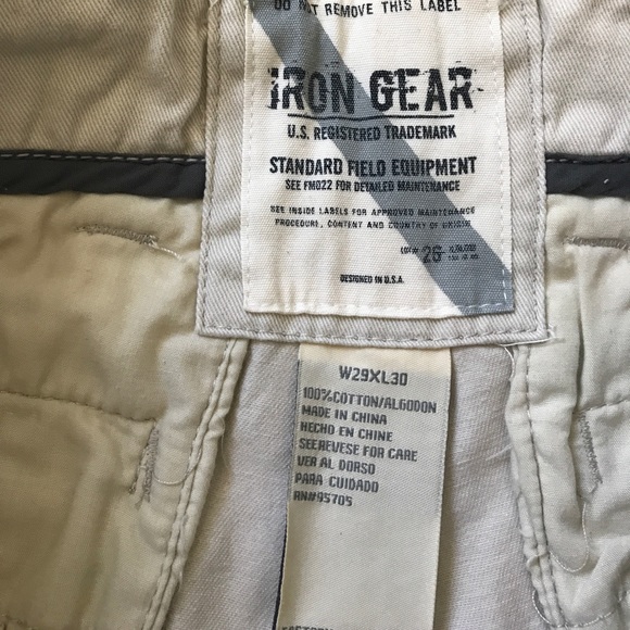 Mens Iron Gear Chino Pants - Picture 3 of 4