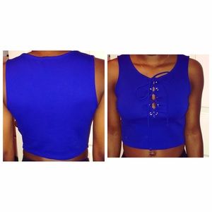 Blouse crop top