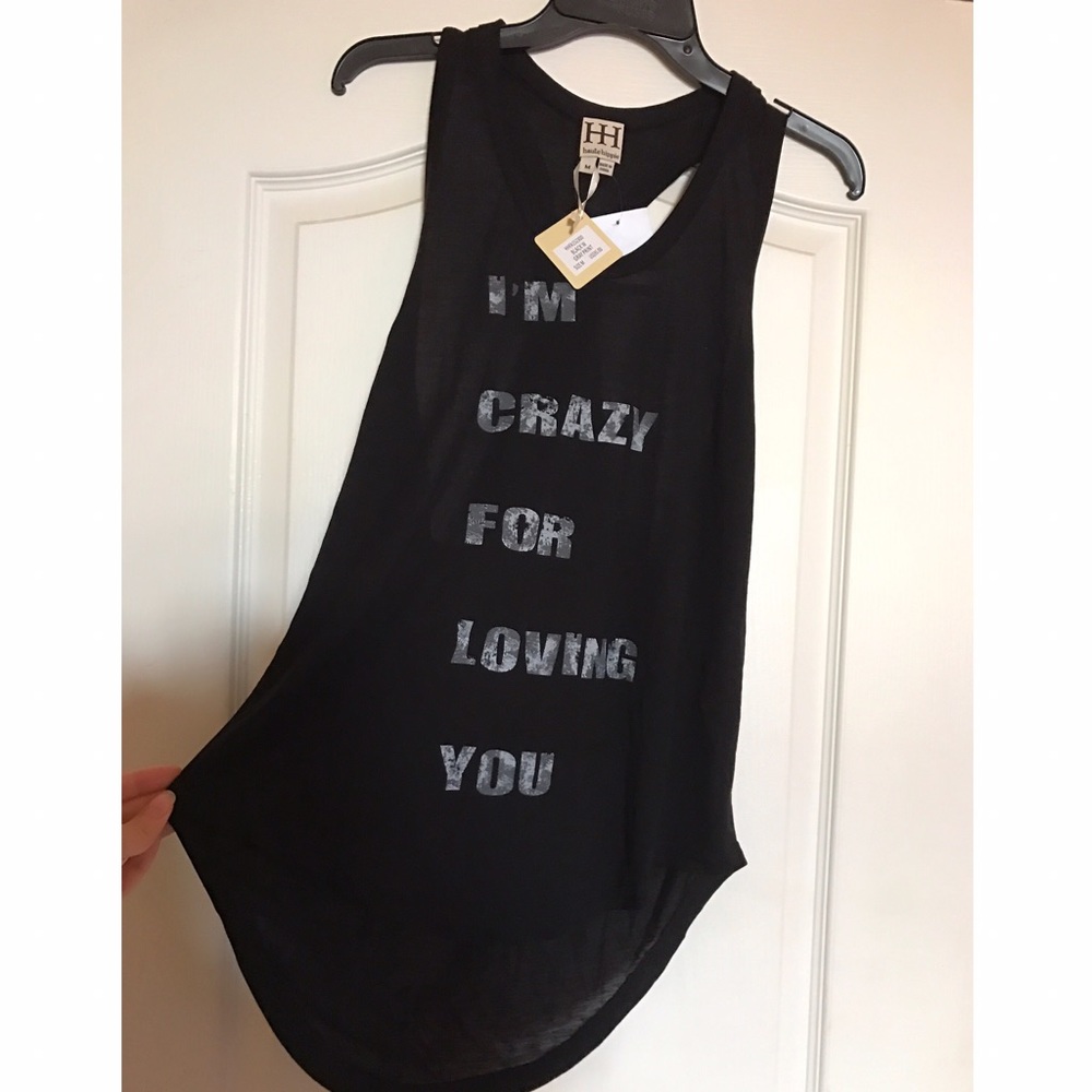 HauteHippie Racerback Tank