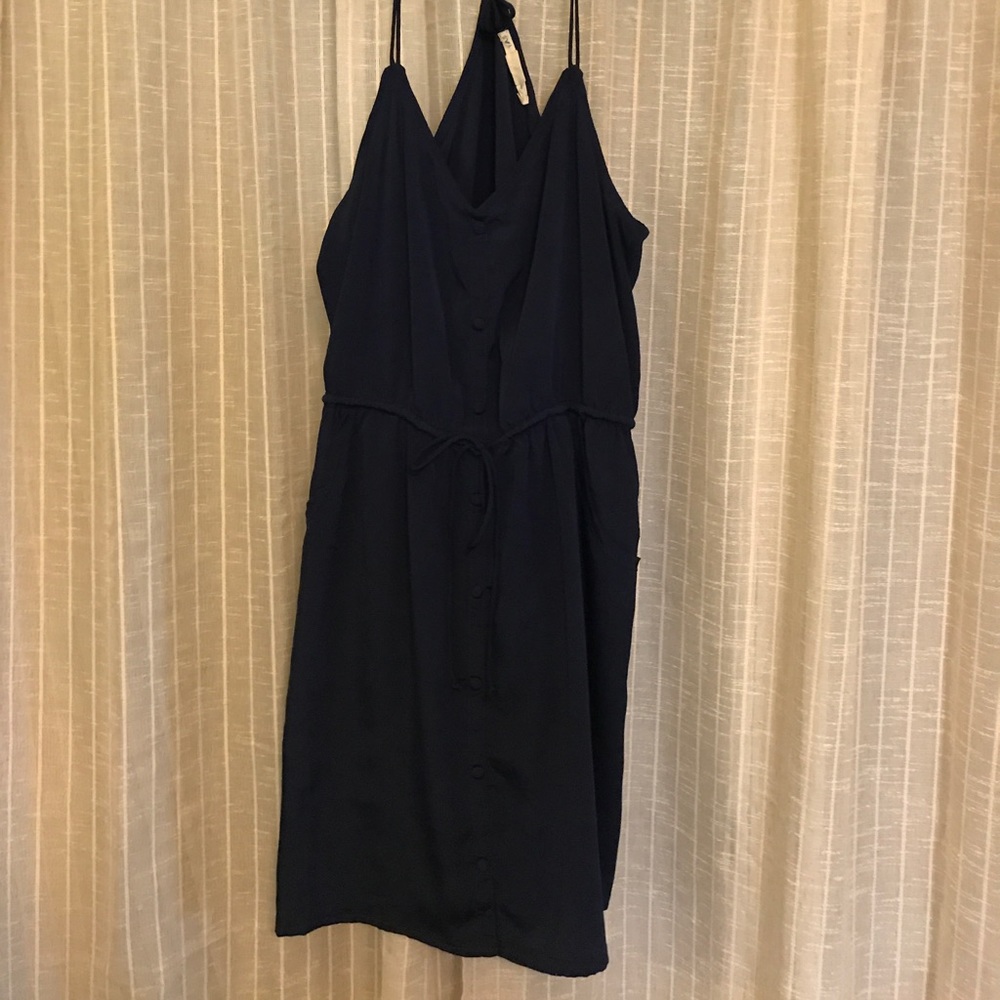 Blue dress