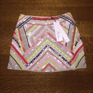Parker sequined mini skirt