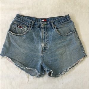Tommy Hilfiger Jean Cut Off Shorts