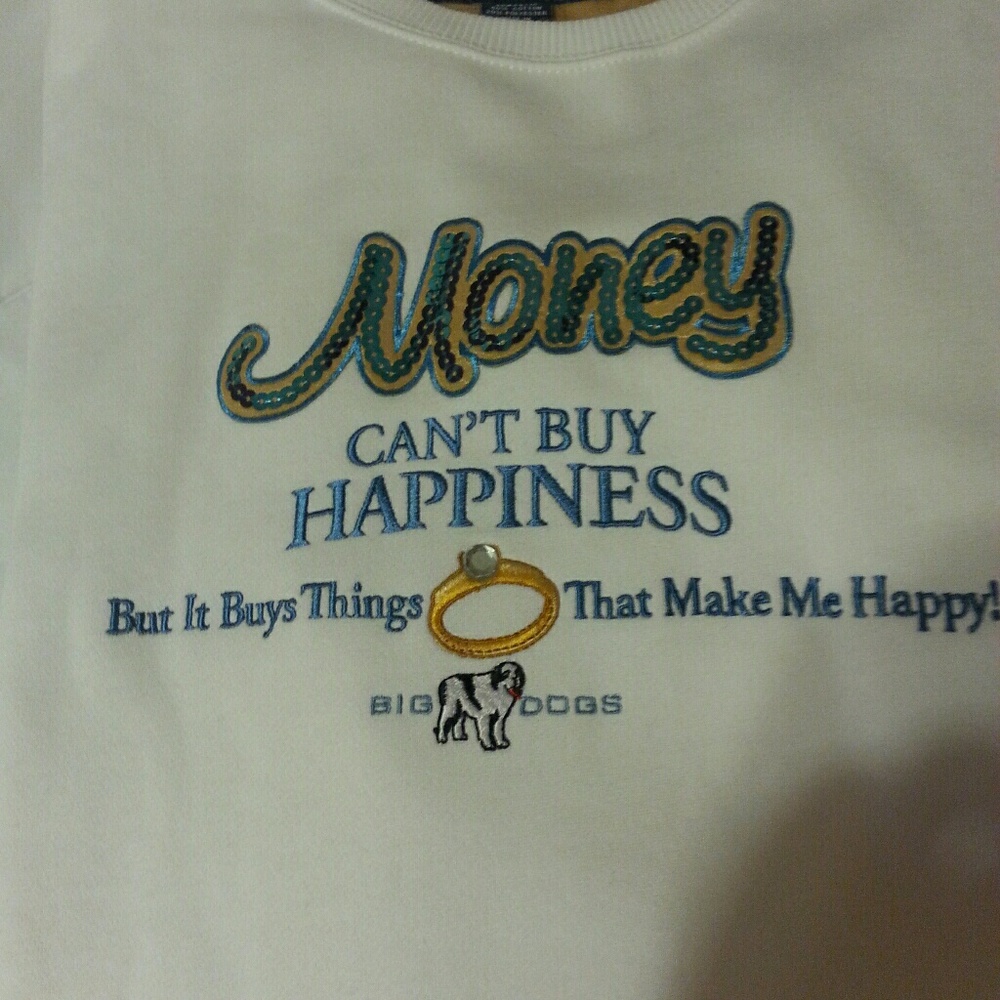 White Big Dogs Sweatshirt