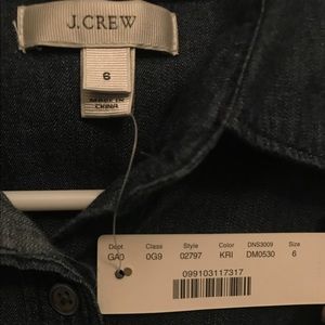 J.Crew Denim Long Sleeve Button Up
