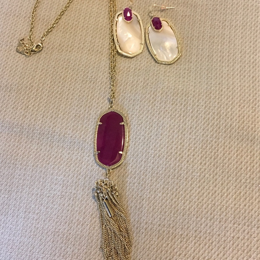 Kendra Scott Rayne in Purple Jade