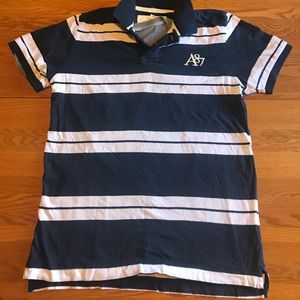 Aeropostale Men's Striped Polo (A0001)