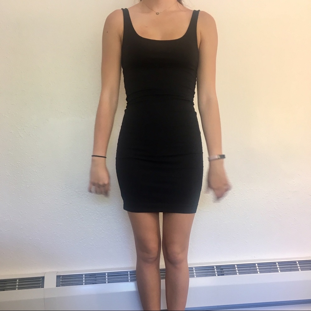 H&M Black Bodycon Dress