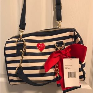 Betsey Johnson Barrel Handbag