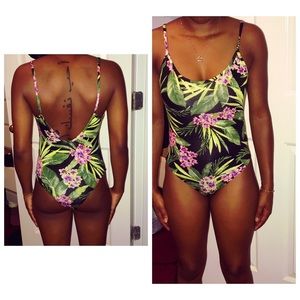 Floral Body suit