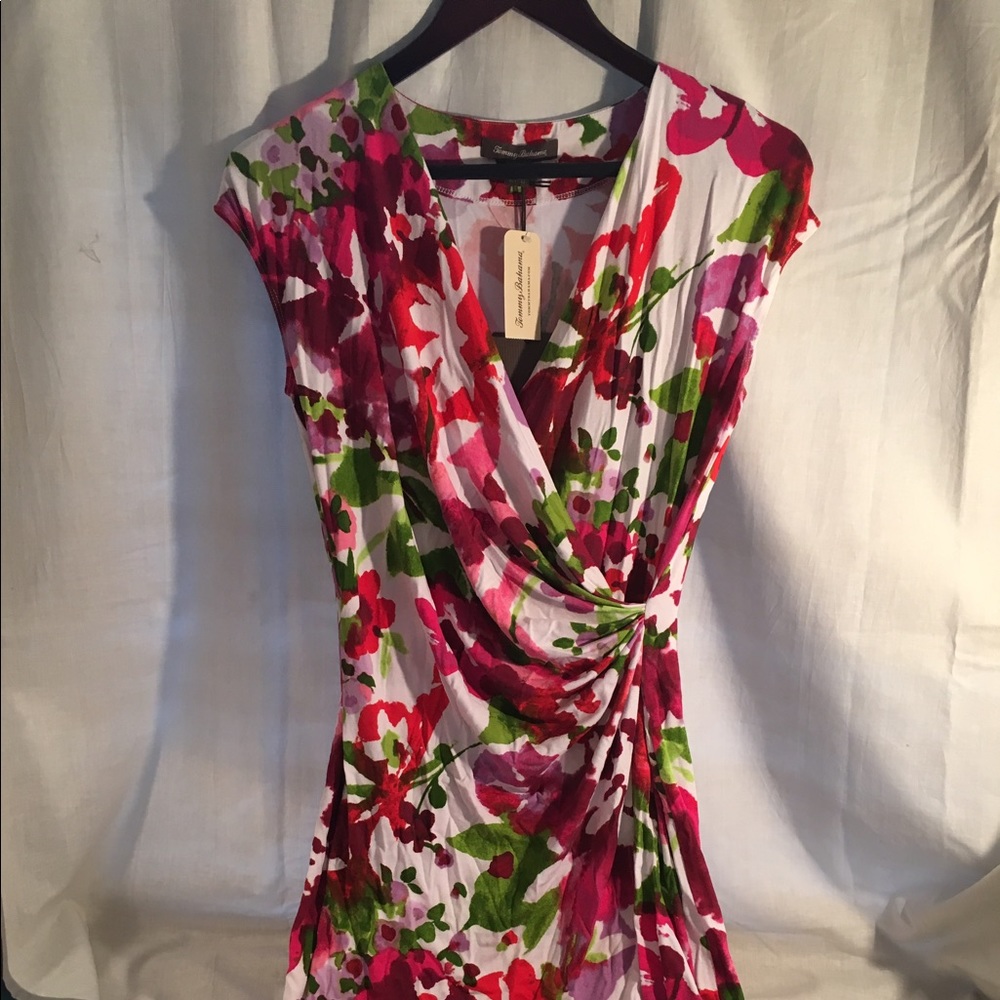 Tommy Bahama floral print dress.