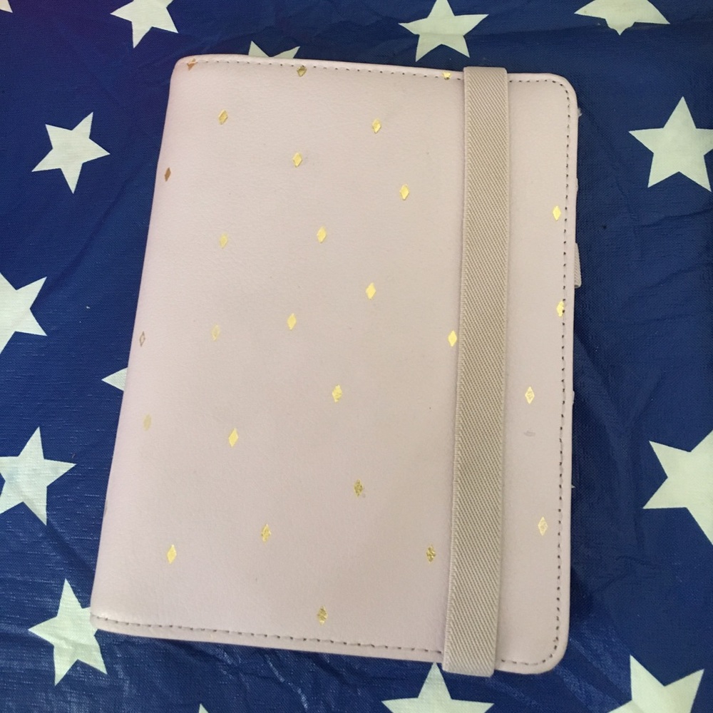 Kikki k lilac and gold A5 planner