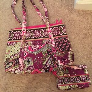 Vera Bradley purse and wallet