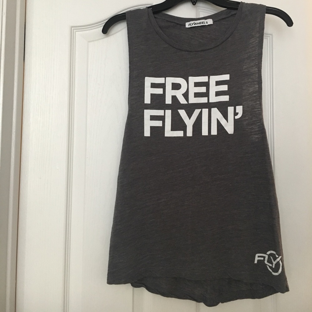 Flywheel Sports muscle tank