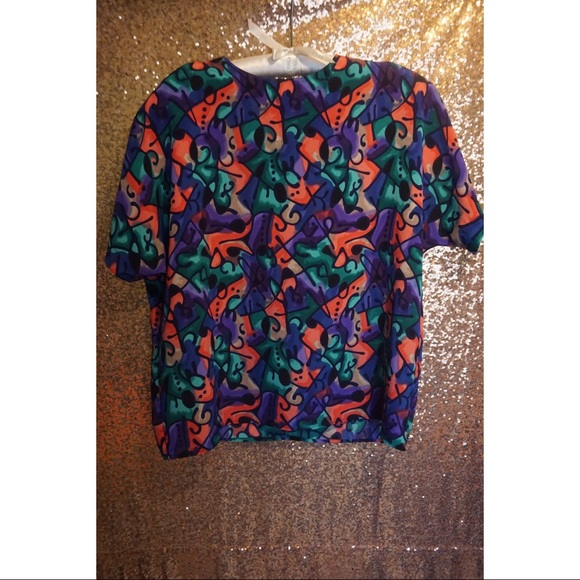 Vintage printed top - Picture 3 of 3