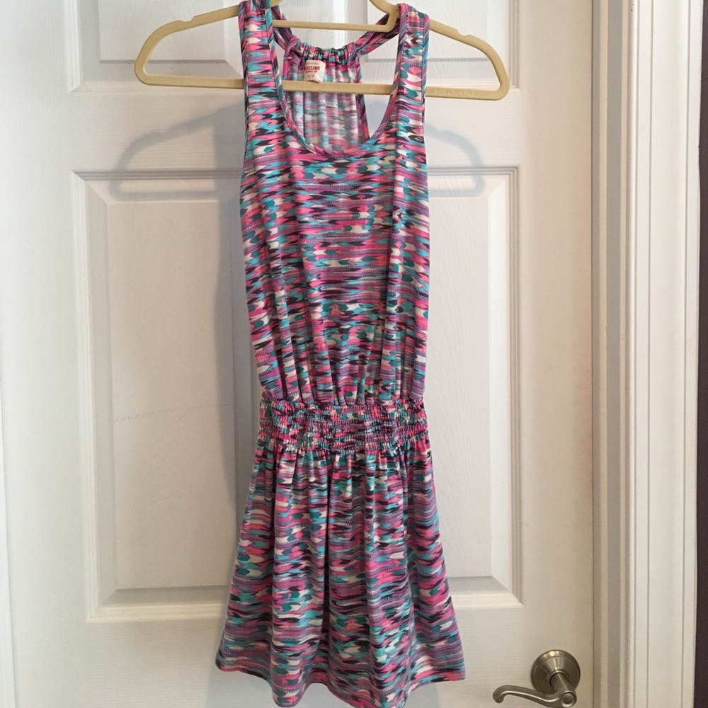Aztec print dress