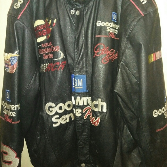 212 Collection Jackets & Coats Dale Earnhardt Leather Jacket Poshmark