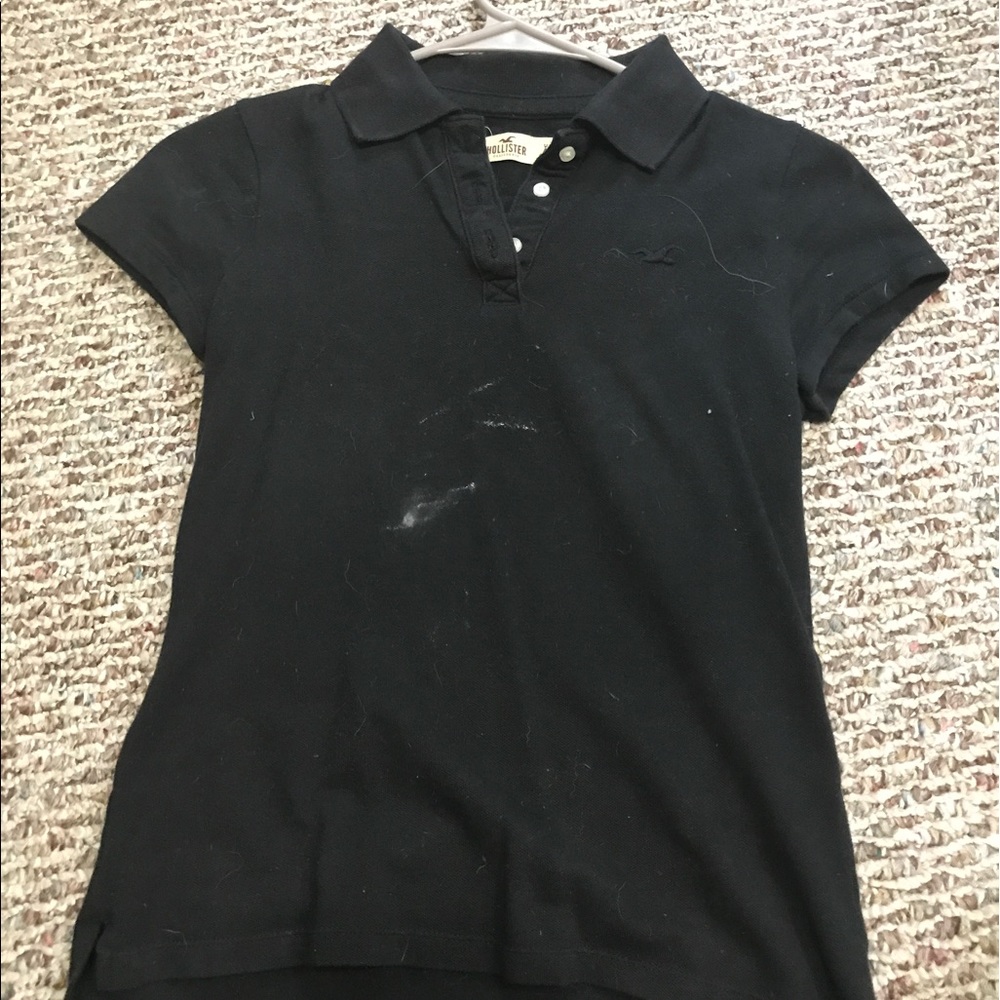 Hollister collared short sleeve tee