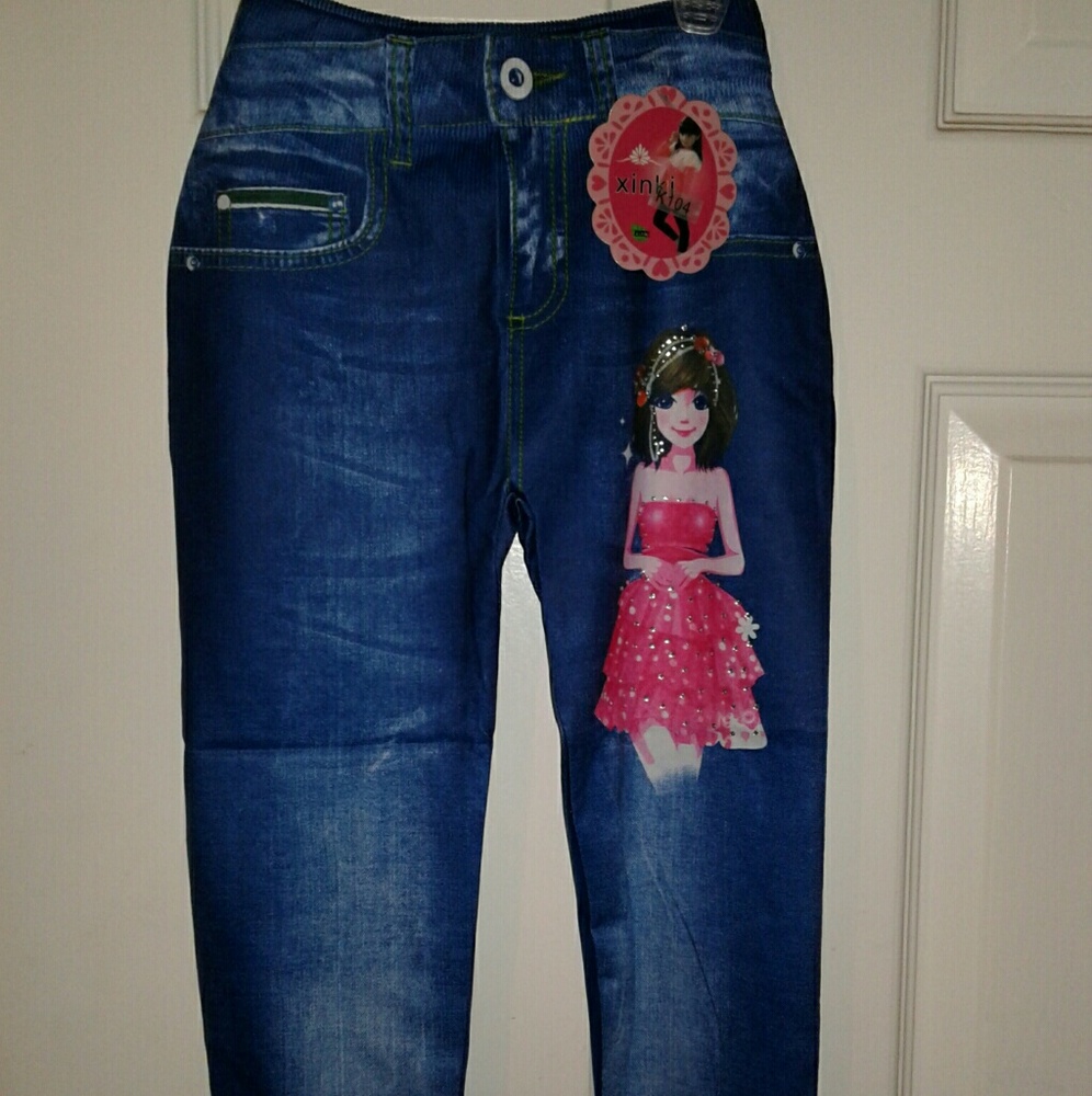 NWT CUTIES SZ 4T/6X Leggings/jeggings