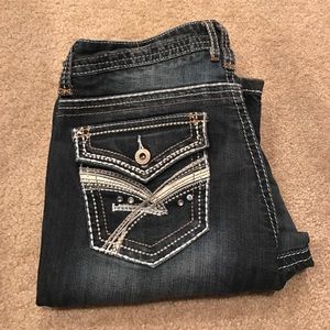 Dark Wash Bootcut Jeans
