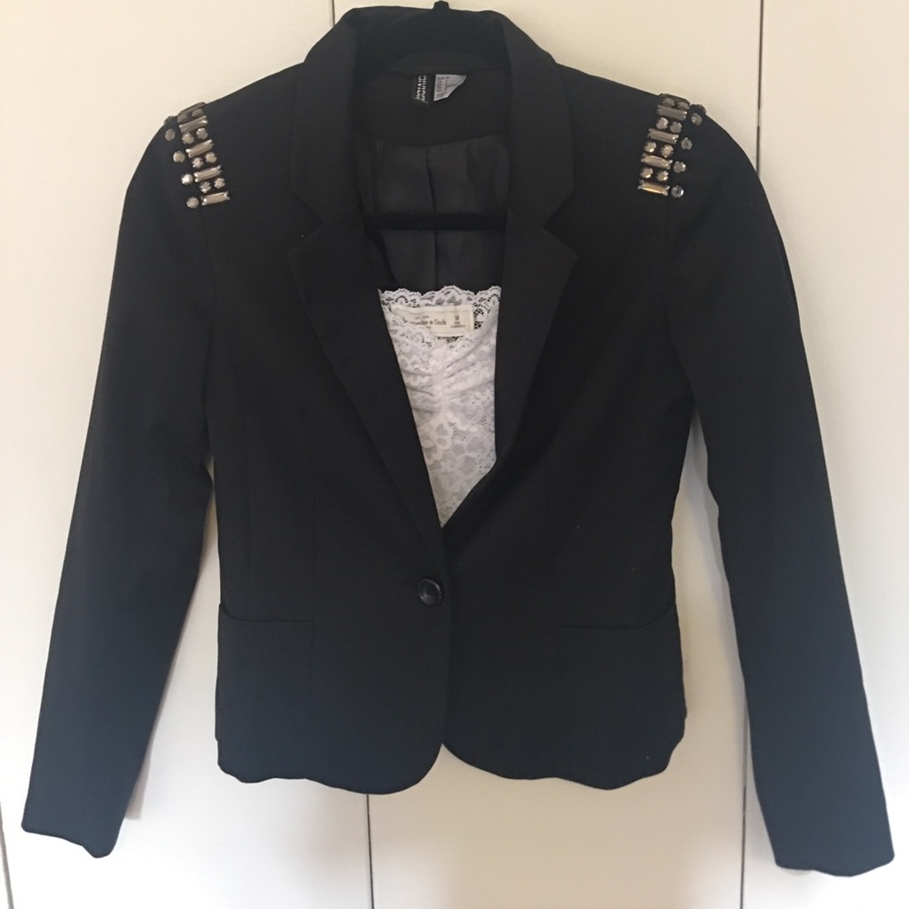 H&M fitted jacket Small