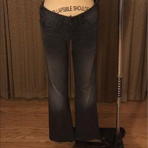 Barely Worn Black Faded True Religion Jeans