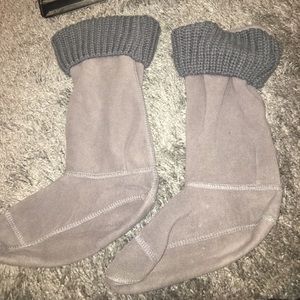 Hunter Boot Cable Knit Socks