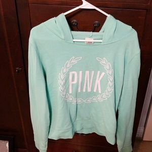 Sea foam green Victoria's Secret hoodie