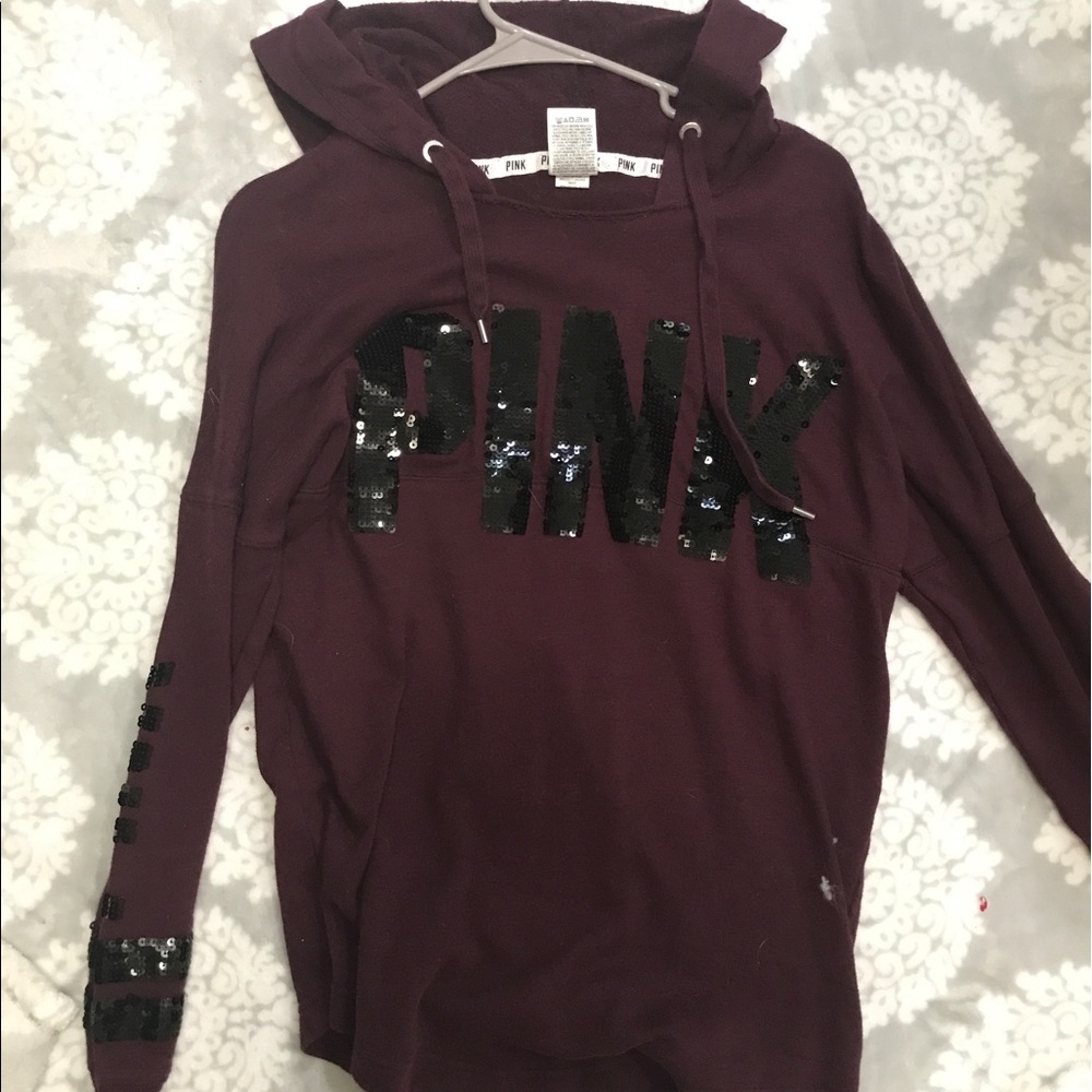 Victoria Secret PINK pull over hoodie