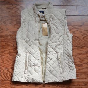 Cream/Tan Vest