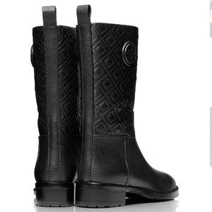 NIB NWT Tory Burch Marion Quilted Boots Sz 10 $450