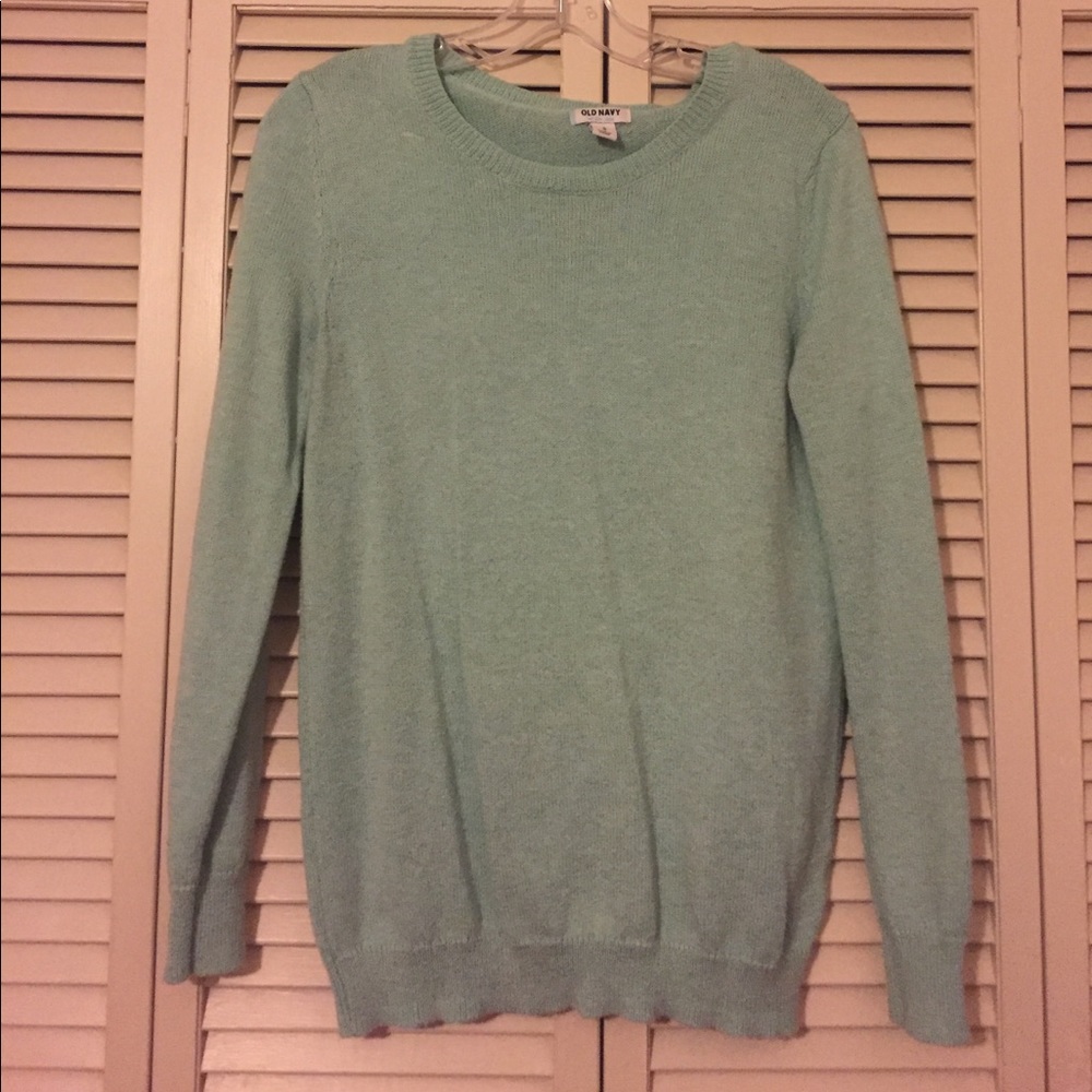 Mint Green sweater from Old Navy