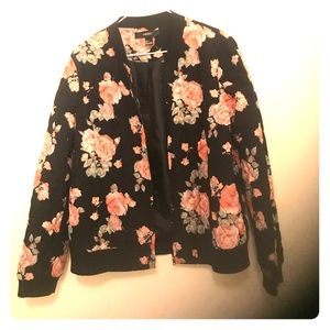 "Lotus flower Bomber Jacket"
