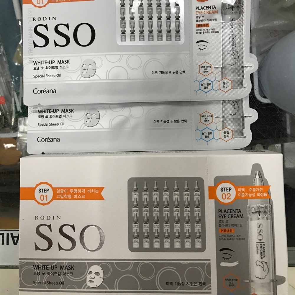 SSO WHITE UP MASK