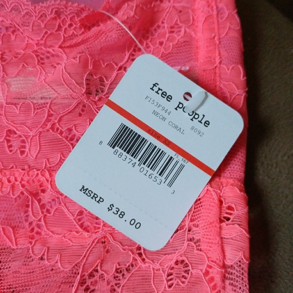 { Free People } Lacy Bandeau Cropped Bra - Picture 7 of 7