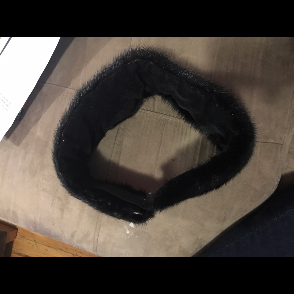Mink headband