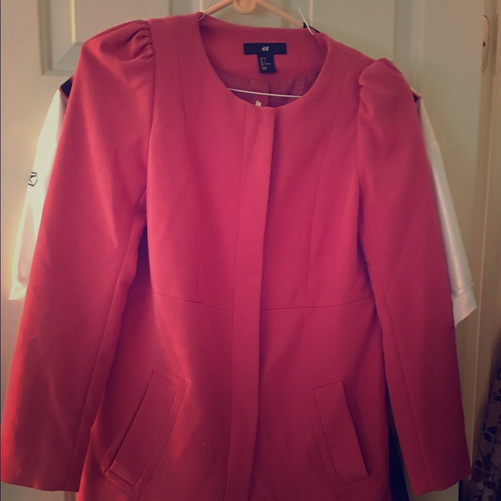 Pink spring coat