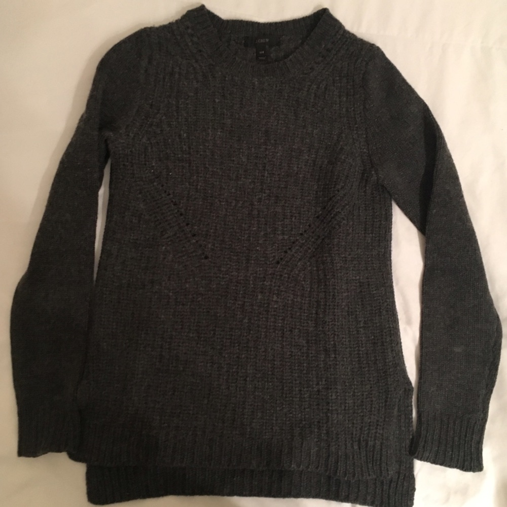 Grey J.Crew Sweater in XXS