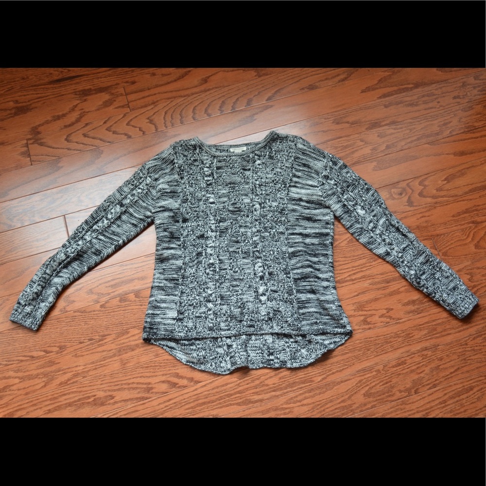 Black and White Sweater