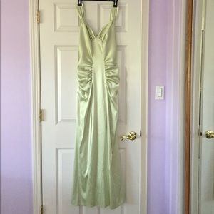 Floor Length Silk Gown