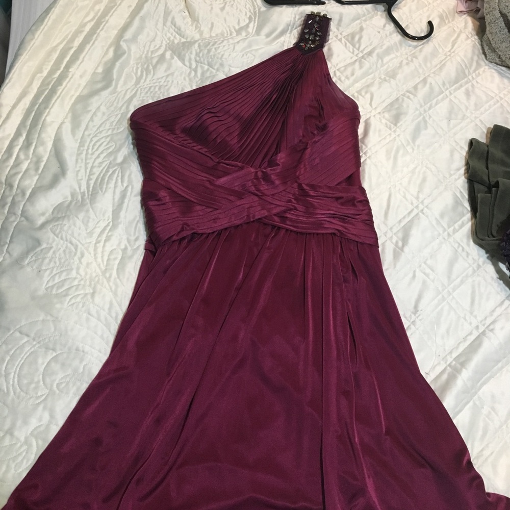 BCBC Max Azria One Shoulder Dress