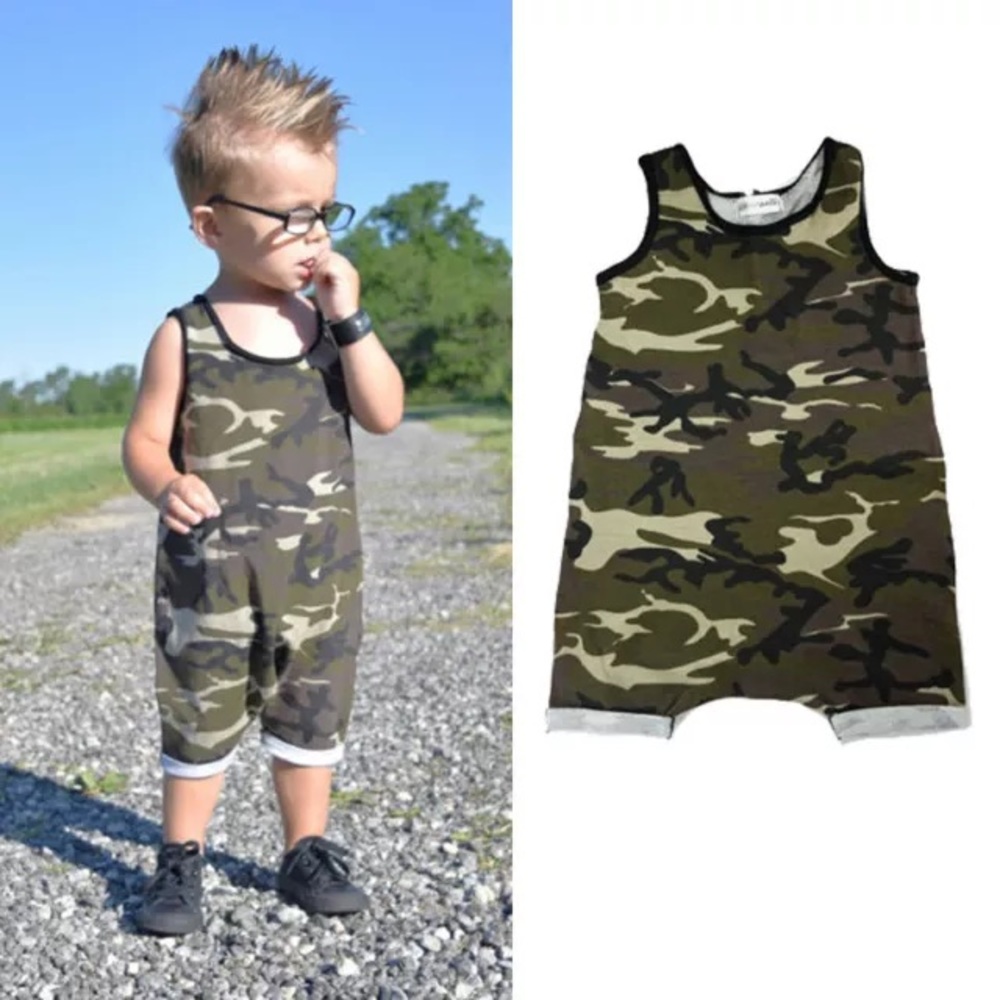 HP! Camo Romper