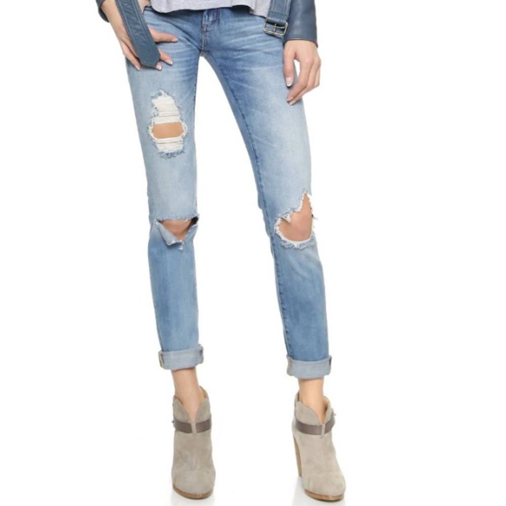 Blank NYC distressed denim