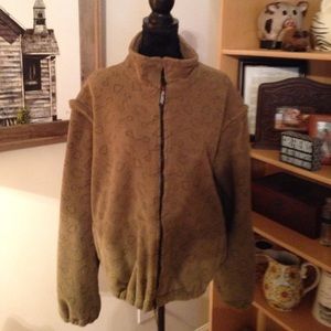 Womens Polartec equine fleece jacket