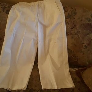 Eileen Fisher white pants