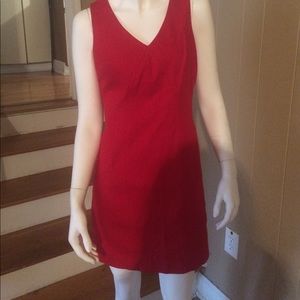 ETCETERA RED MINI DRESS