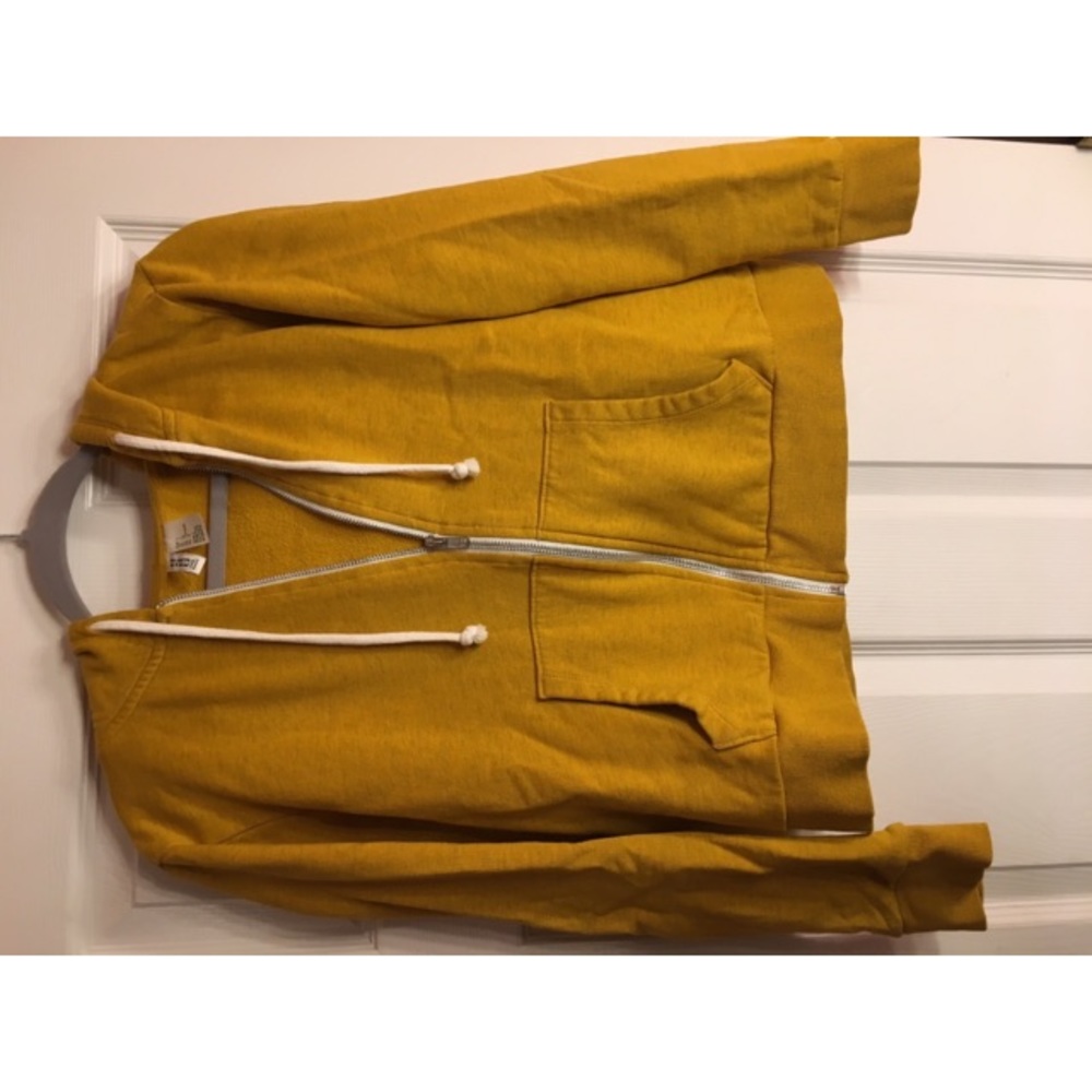 Mustard yellow hoodie