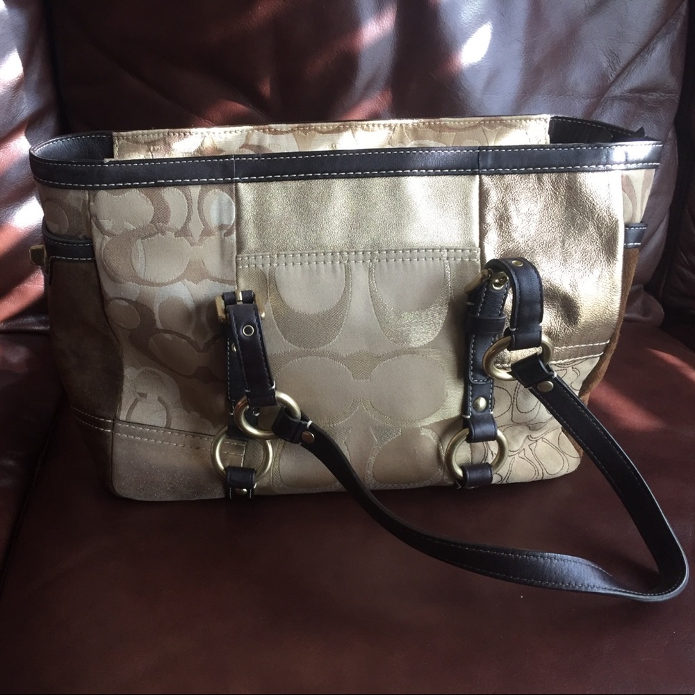 Coach patchwork bag