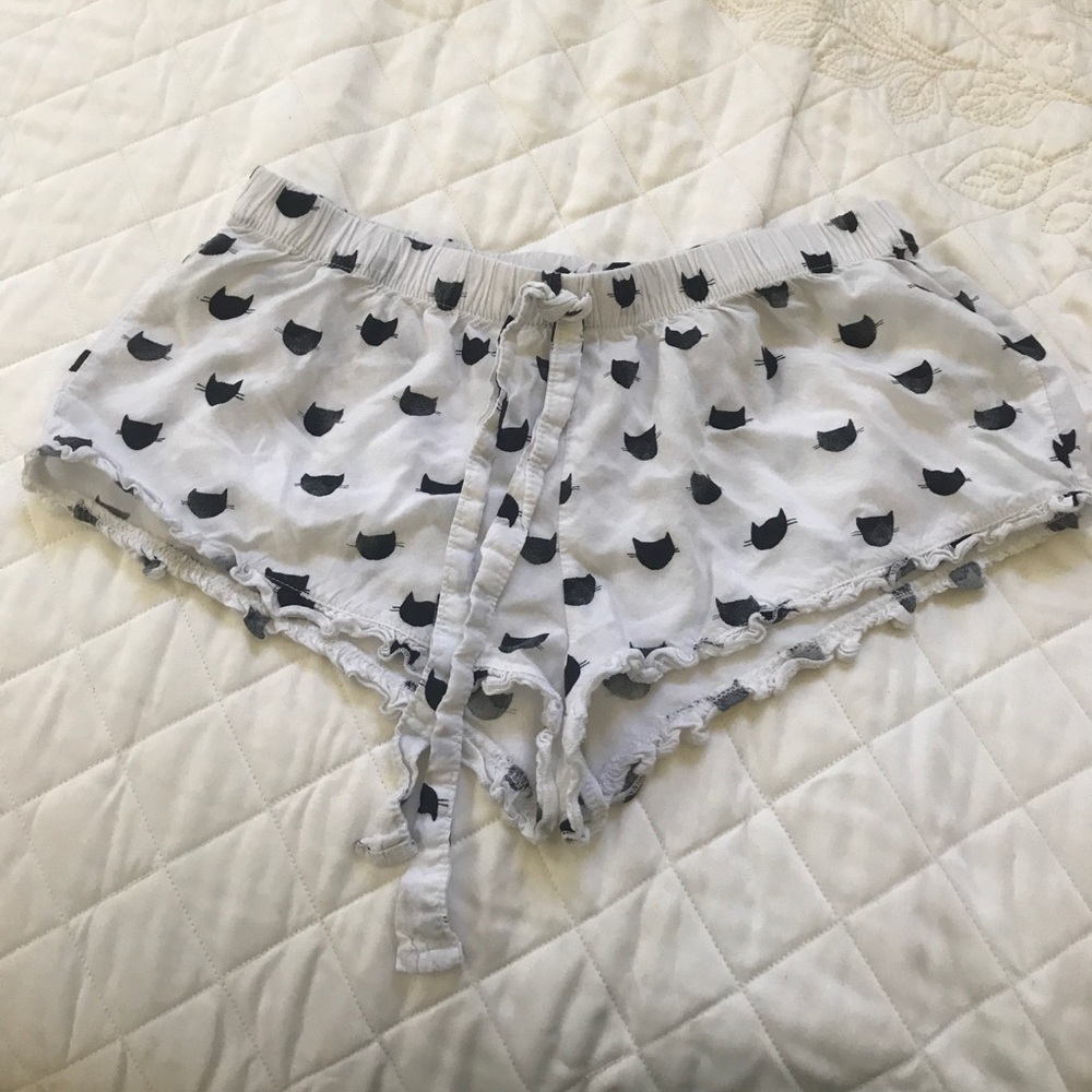 SOLD ON MERCARI Cat pajama shorts