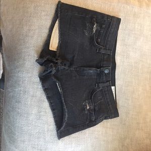 Rag & Bone blue jean shorts