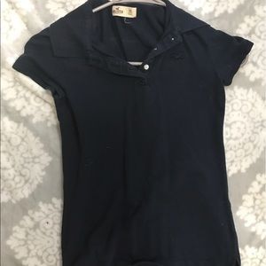Hollister collared short sleeve tee